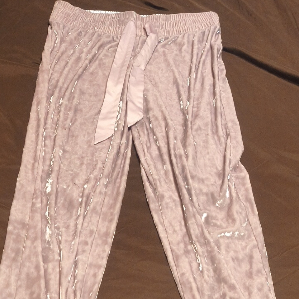 Victoria's Secret Purple Velvet Pants